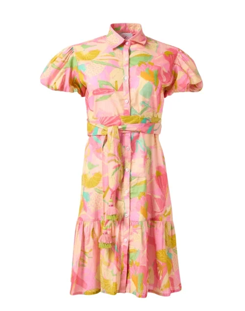 Olivia Pink Floral Dress