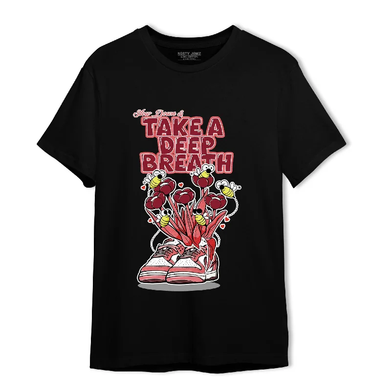 NastyJamz Dunk Low WMNS Valentine Day T Shirt Match Bee Sneaker