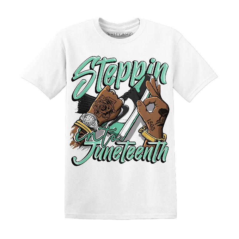 NastyJamz High OG Green Glow 1s T Shirt Match Step Into Juneteenth