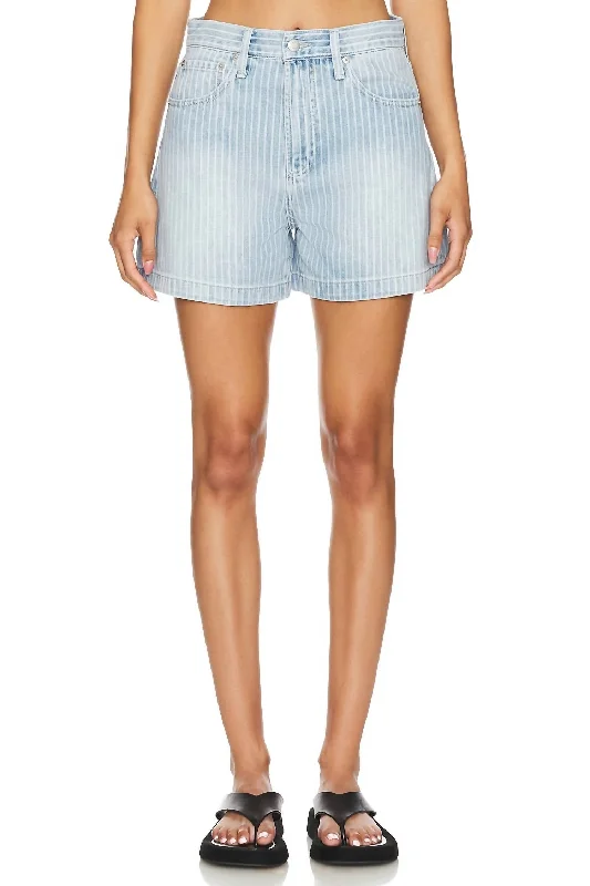 Saige Shorts In Canopy Stripe