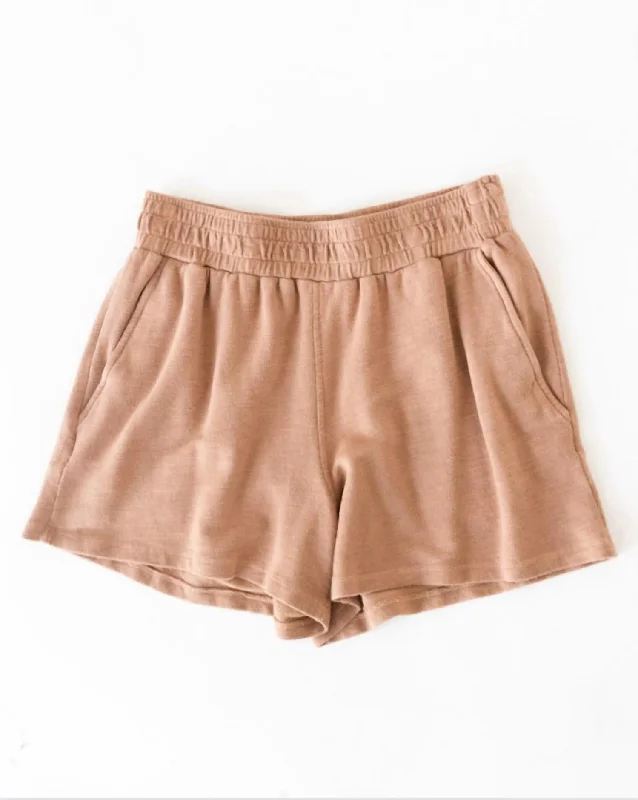 Supersoft Ex-Boyfriend Shorts In Dry Rose