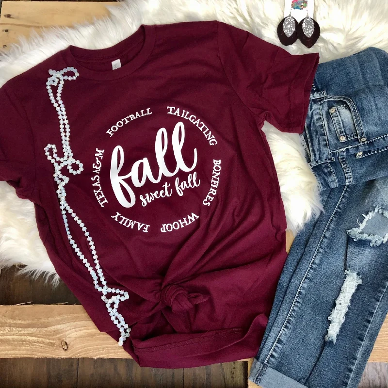 Texas A&M Fall Sweet Fall Tee