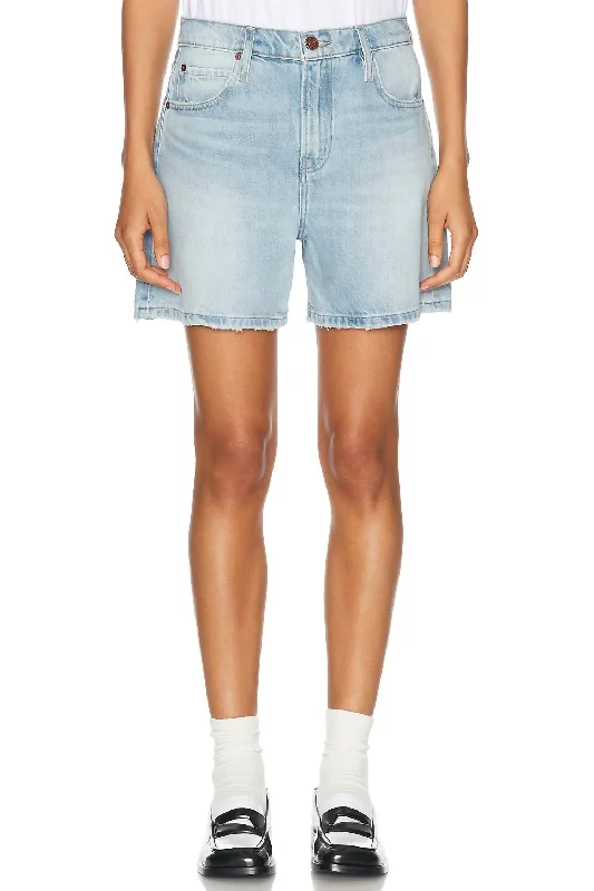 The Easy Short In Fizz Indigo