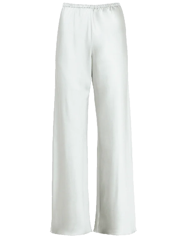 Wide Bias Pull On Pant