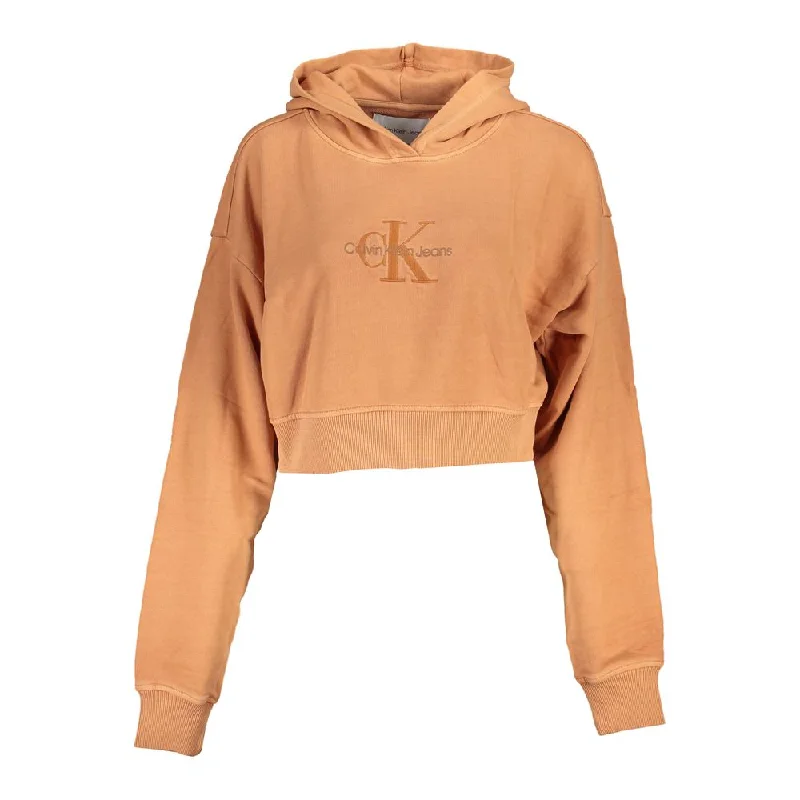 Calvin Klein Chic  Hooded Sweatshirt with Women's Embroidery