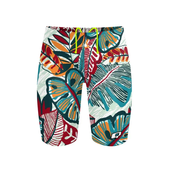 Q Swimwear Flower Forest Jammer