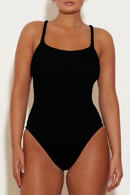 Hunza G Bette One Piece in Black