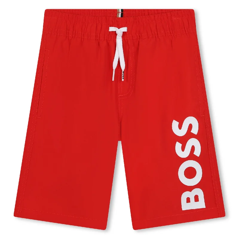 Red Swim Shorts